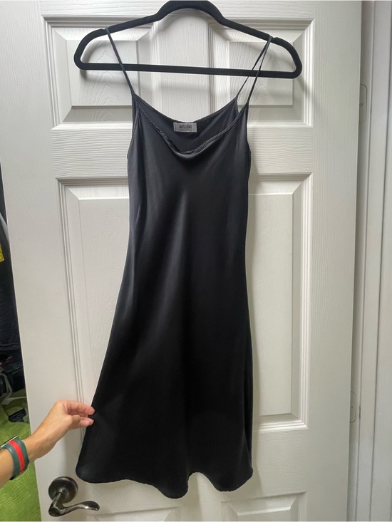 Moschino Dresses & Skirts - Moschino - Cheapandchic Black Silk Mini Slip Dress